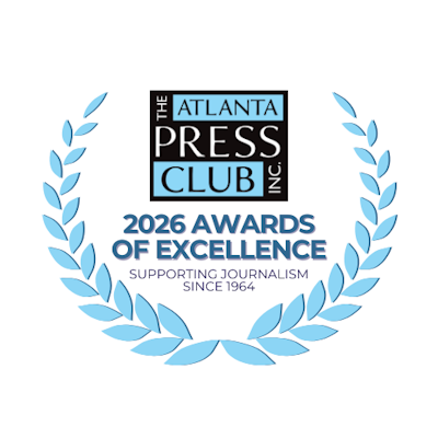 2026 Atlanta Press Club Awards of Excellence badge