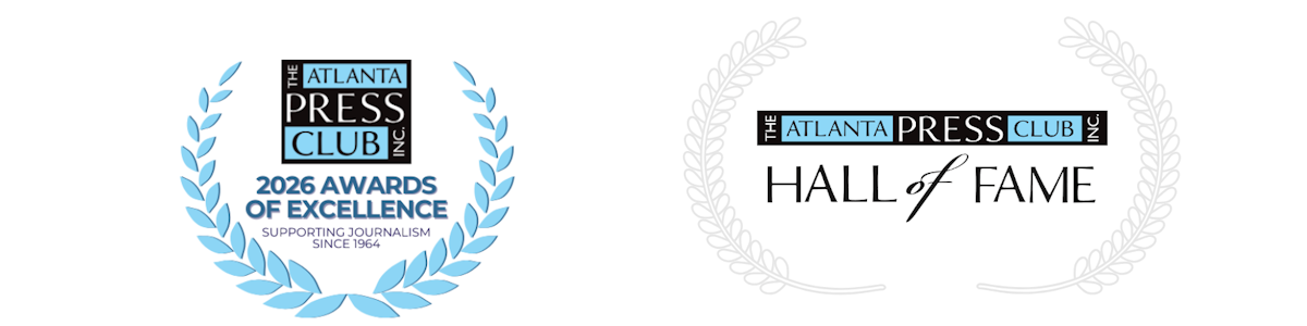 Atlanta Press Club Awards banner
